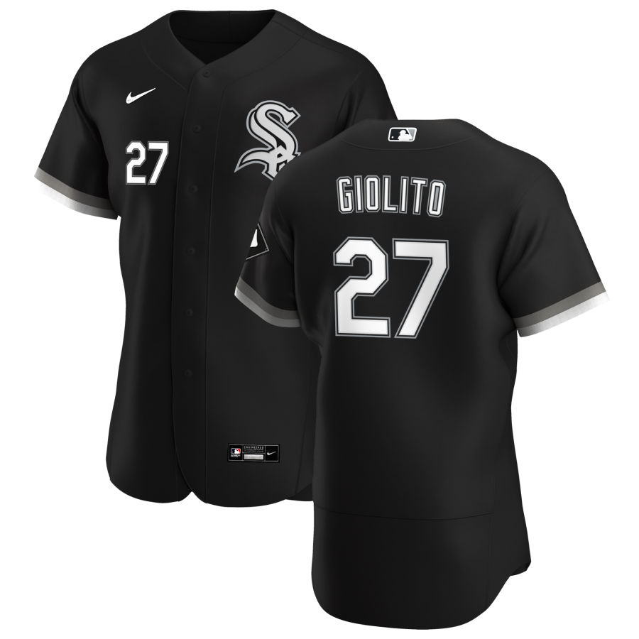 Chicago White Sox #27 Lucas Giolito Men Nike Black Alternate 2020 Authentic Player MLB Jersey->chicago white sox->MLB Jersey